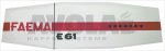 STICKER FAEMA  E61 2 Group