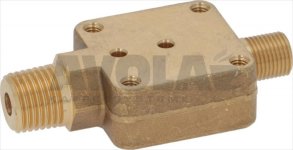 NOZZLE HOLDER FITTING FOR SOLENOID VALVE