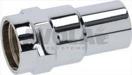 OUTLET CHROMIUM-PLATED SLEEVE