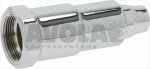 OUTLET CHROMIUM-PLATED SLEEVE