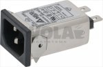 THREE-POLE ELECTRIC SOCKET 10A 250V