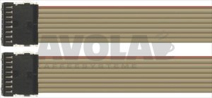 8-POLE FLAT CABLE 1400 mm