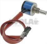 MULTITURN POTENTIOMETER BLACK ACTUAT.