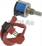 MULTITURN POTENTIOMETER RED ACTUAT.