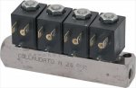 4 SOLENOID VALVES UNIT OLAB