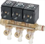 3 SOLENOID VALVES UNIT ODE 24VDC 8W