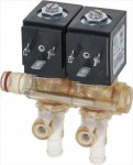 2 SOLENOID VALVES UNIT ODE 24VDC 8W