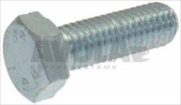 HEXAGON HEAD SCREW M8x25