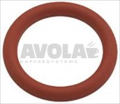 O-RING 04081 RED SILICONE