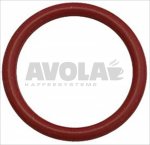 O-RING 03081 RED SILICONE