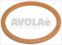 copper flat gasket o 24x20x1 mm