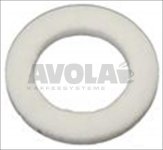 PTFE FLAT GASKET ø10x6x1 mm
