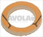 ASBESTOS FREE FLAT GASKET ø 15x10x1 mm