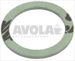 ASBESTOS FREE FLAT GASKET ø 34x26,5x2 mm