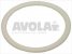 ptfe flat gasket o 58x43x2 mm