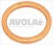 copper flat gasket o 19x13 5x1 5 mm