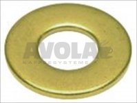 COPPER FLAT GASKET ø 13x6x1 mm