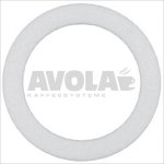 Flachdichtung aus Teflon ø 22,2x16x2 mm - avola-coffeesystems