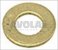 brass washer 6x3x0 5 mm