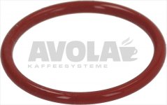 O-RING 02081 BLACK SILICONE