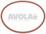 red silicone o ring 03281