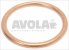 round copper gasket o 26x21 4x2 mm