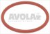 o ring m 0500 40 red silicone