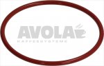 RED SILICONE O RING 0177