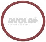 O-RING 0155 RED SILICONE