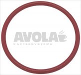 O-RING 0155 RED SILICONE