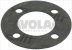 flat carbo gasket o 76x40x2 mm