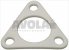 triangular gasket for heating element