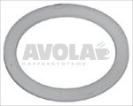 FLAT PTFE GASKET 13x15,5x0,8
