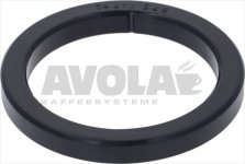 Filter holder gasket ø 74x57,5x8 mm