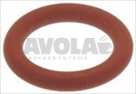 O-RING 0115 RED SILICONE