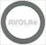 flat ptfe gasket o 12x9x1 mm
