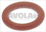RED SILICONE O-RING ORM 0080-20