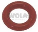O-RING 02018 RED SILICONE