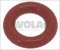 o ring 02018 red silicone