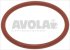 red silicone o ring 03131