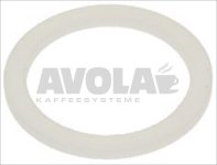 FLAT GASKET PTFE ø 22x17x1,5 mm