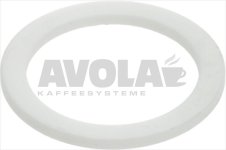 PTFE FLAT GASKET  ø 52x40x2 mm