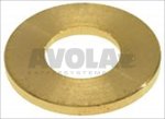 BRASS WASHER FLAT ø 15x7x0,8 mm