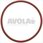 O-RING04287 SILICONE RED