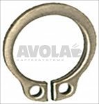 ST.STEEL RETAINER RING A-12 UNI 7435