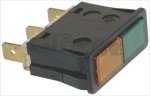 GREEN-ORANGE INDICATOR LIGHT 220V