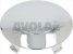 chrome plated cap for knob