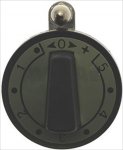 BLACK KNOB 0-1-2-3-4-5