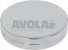 chrome plated cap for filter holder knob