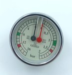 BOILER-PUMP PRESSURE GAUGE